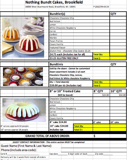 Order form